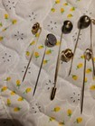 10 Vintage Antique Hat Pins Collection Lot