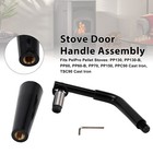 Threaded Door Handle Assembly For Pelpro Stoves Pp60 Pp70 Pp130   150 Ppc90 Tsc90