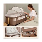 Soobaby 3 In 1 Baby Crib  Bassinet Bedside Crib Adjustable Portable Bed For I   