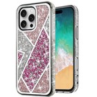 For Iphone 16 Pro Max Plus Phone Case Glitter Diamond Bumper Bling Hybrid Cover