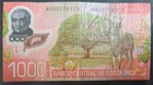 2009 Costa Rica 1000 Colones P274a  A000776173 