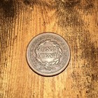 1854 Braided Hair Large Cent Early Us Copper Penny