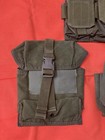 Molle Pouch Lot Blackhawk Spec-ops Radio Smoke Mag Pouches Set
