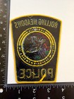 Rolling Meadows Illinois Il Police Shoulder Patch Obsolete Eagle Collectible