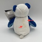 Limited Treasures Utah State 45th Coin Bear 2007 Quarter Blue White Plush 9 