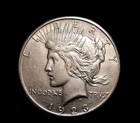 1923-s Silver Peace Dollar   Extra Fine To Au Scarcer Date You Grade  