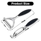 Vegetable Peeler  Stainless Steel Multi-function Potato Fruit Rty4  Silver