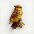 Vintage Enesco Perched Great Horned Owl Figurine E-2554