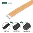 1 2 Inch Double Fold Bias Tape Continuous Bulk Bias Tape Light Orange 55 Yards