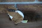 Plush Folkmanis Chipmunk Mini Finger Puppet Toy Soft Stuffed Animal Small Figure