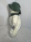 Vintage Eden Snowman Plush 11    Raymond Briggs 1986 Green Hat   Scarf Christmas 