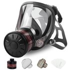 Gas Masks Survival Nuclear And Chemical Mask With 40mm Activated Carbon