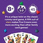 Five Crowns Classic Rummy Style Card Game Family Game Night Kids 8    Adults