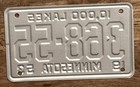 Minnesota Mini License Plate - Minnesota 