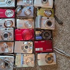 Lot Of 40 Digital Cameras Nikon  Canon  Sony  Etc - For Parts Or Repair Only  5