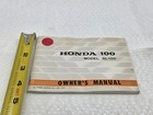 Honda 100 Sl100 Owner s Manual Owner Owners Factory Sl 100 Oem Pub 1971 K2 -read