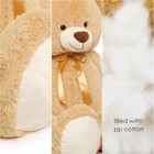 Tezituor 40 Inch Giant Teddy Bear large Light Brown Stuffed Animal Plush big Sof