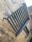 Unique Antique Primitive Cast Iron Grill W Grease Catch Fireplace Hearth Tools