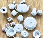 Vintage Porcelain Children s Tea Set 26 Piece Set Keywick Ltd China 1960   s Euc