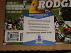 Aaron Rodgers Green Bay Packers Signed Autographed Sports Illustrated Si Bas coa