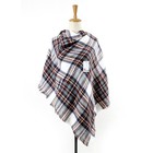 Women Plaid Scarf Blanket Wrap Warm Tartan Checked Shawl Pashmina Cape Fashion