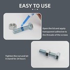 High Strength Threadlocker  Strong Adhesive Primerless Oil Tolerant Thread Locke