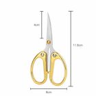 Household Scissors Paper-cutting Embroidery Tailor Thread Snips Bevel Shears
