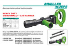 Mueller Kueps Eq290300 Heavy Duty Vibro Impact Air Hammer