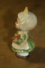 Vintage Baking Woman - Pie Lady Pie Bird -pie Funnel For Venting