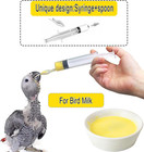 Baby Bird Feeding Syringe parrot Small Pet manual Syringe Feeder  Milk Water liq