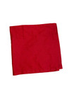 1 Springs Global Luxury Valance Short Curtain Solid Red Twill Discontinued
