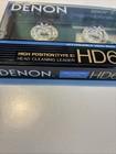 Denon Hd6 90   Blank Audio Cassette Tape  sealed  New