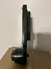 Vintage Retired Crosswalk Pedestrian Push Button Porcelain Sign  