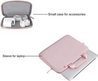 Case For Macbook Air pro 13-14  Sleeve With Handle   Detachable Small Bag   Pink