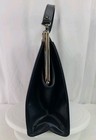 Vintage Dofan Navy Blue Leather Framed Handbag Purse France