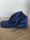 Solid Plain Blue Lids Hat Fitted Flex Fit Adult Size Hat Baseball Cap