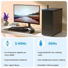 Usb 3 0 Ac1300 802 11ac Wifi Wireless Bluetooth Adapter Pc Laptop 5ghz Dual Band