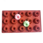 15-link Spiral Diy Silicone Cake Baking Mold Spiral Cookies Decorating Mould