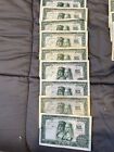 1000 Pesetas Bank Note 1957 - 34 Bills 