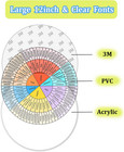 Feelings Wheel Large 12 Inch Acrylic Emotion Wheel Chart For Therapy School C   