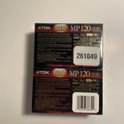 Tdk Hi8 Camcorder Tapes Mp 120 Min Sealed New  Made In Japan - Lot Of 4