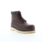 Die Hard Crusader Dh60740 Mens Brown Leather Lace Up Work   Safety Boots