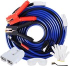 0 Gauge Heavy Duty Jumper Cables 30 Ft 1000 Amp Quick Connect Plugs For Truck