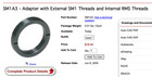 Thorlabs Sm1a3 Sm1 To Rms Thread