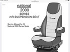 Nts 233593 67 Freightliner Seat Cover Bottom Cover Gray Mordura