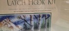 Wonderart Sierra Mountain Stream Scene Latch Hook Rug Kit 30    X 50       4425