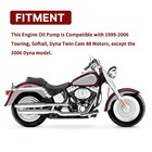 Oil Pump For Touring Street Glide Softail Dyna With Twin Cam 88 Engine 1996-2006
