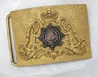Beautiful Victorian Life Guards Wbc Belt Buckle
