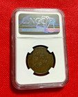 1907 China 10 Cash Empire 4 Dot Obverse Standard Dragon Ngc Vf 30 Bn 