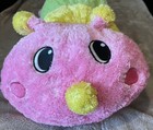 Dan Dee 30    Stuffed Caterpillar Pink Yellow Green Excellent Condition